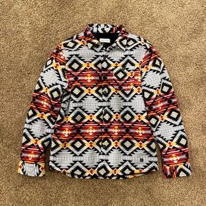 Departwest Buckle Sherpa Lined Fleece Jacket Size XL